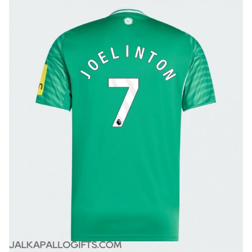 Newcastle United Joelinton #7 Vieraspaita 2025-26 Lyhythihainen Newcastle United Joelinton #7 Vieraspaita 2025-26 Lyhythihainen